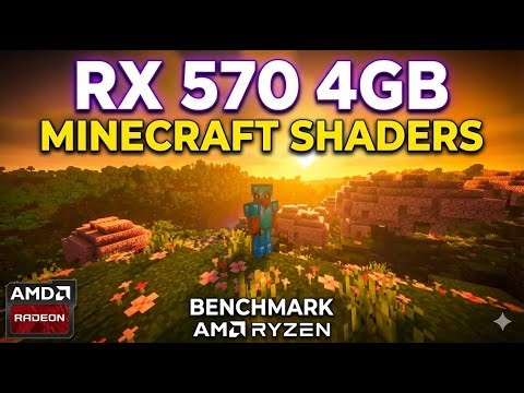 Minecraft with SHADERS on RX 570 4GB?! Can It Run Smoothly?