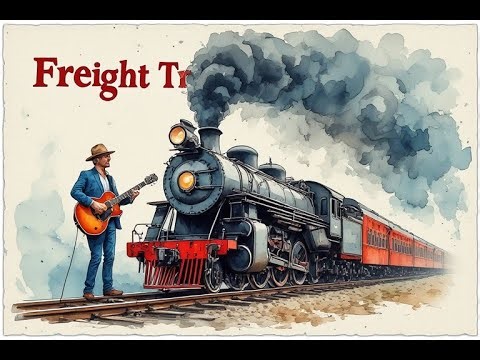 Fingerstyle Guitar, Get Rollin' With Freight Train ! The ragtime and country blues classic!