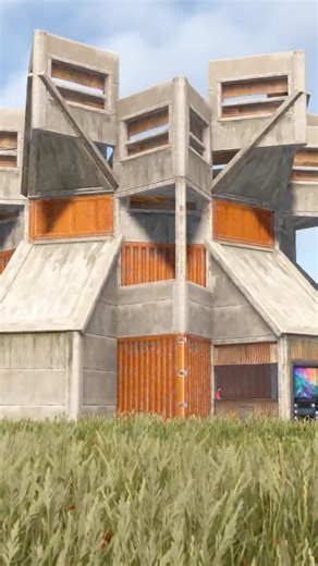 I Built the *Strongest* Solo/Duo Rust Base (Pc & Console) #rustbase #rust #crust #rustgame