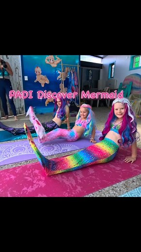 PADI Safety-Certified Mermaid Program ✨ What children learn: • How to safely swim in a mermaid tail • Proper monofin technique • Easy breath control • Safe entries, exits and floating • How to glide and move like a real mermaid ✨ Why it’s safe: • Taught under PADI-certified safety standards • Clear safety steps before getting into the water • Constant supervision and guidance • Skills taught in shallow, controlled water ✨ What they receive: • A fun and magical mermaid experience • Confidence, co