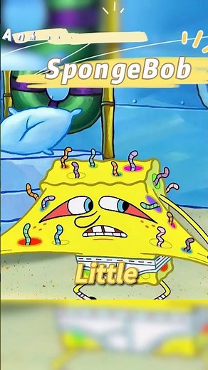 SpongeBob SquarePants parasitized by worms #anime #animation #recap #spongebob