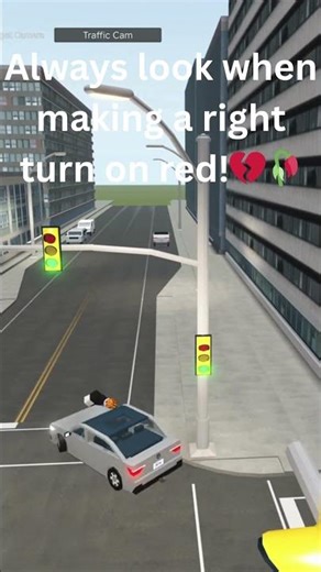 Funny Roblox car crash