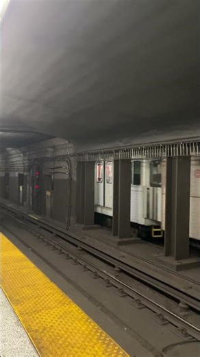 Toronto TTC Subway Train Departing Woodbine Station 10/22/2025