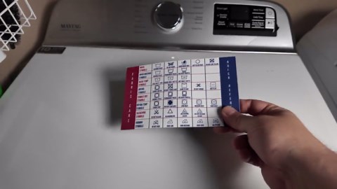 Laundry Symbol Guide Magnet | Fabric Care Quick Reference | Washer Dryer Chart | Housewarming Gift - Etsy UK