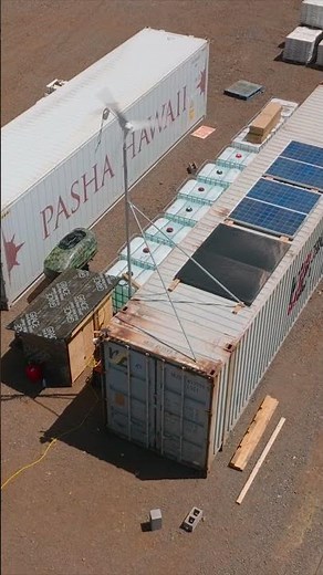 Drinking Air | Solar/Wind powered Atmospheric Water System, collecting drinking water from the air.