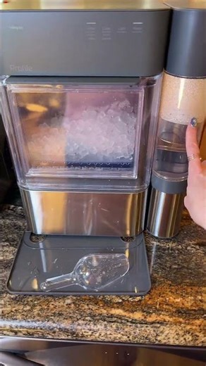 Ultimate Nugget Ice Experience GE Profile Opal 2.0 with Side Tank Review #IceMaker #GEProfile