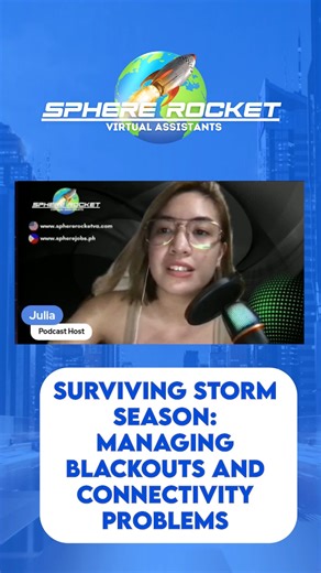 4.3K views |  Remote work challenges? We’ve got you covered! Listen to our podcast for real-life stories, practical tips, and expert advice to help you thrive. Join us now! ✨ #sphererocketva #podcast #remotework #virtualassistant #remoteworkstories #wfh #practicaltips #digtalnomad #b2b #fyp | Sphere Rocket Virtual Assistants | Facebook