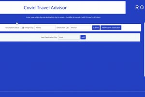 Covid Travel Advisor