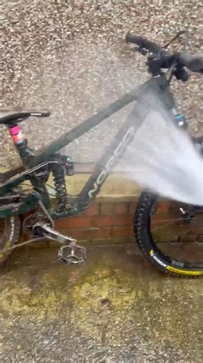 I love cleaning my bike!