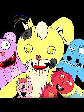 Remastered happy tree friends Funland poster