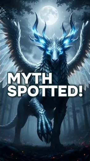 A Mythical Creature Appeared in the Forest Tonight… 😱✨