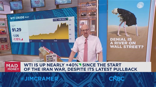 When in doubt in this market, check the direction of oil, says Jim Cramer