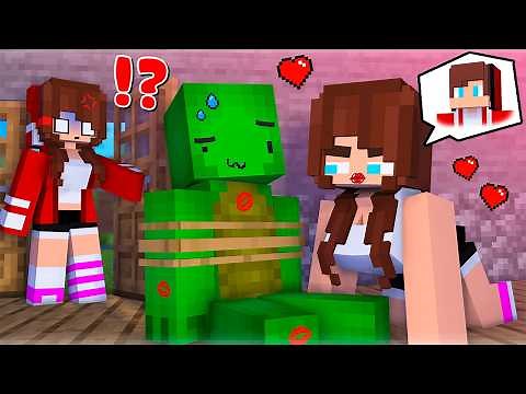 MAIZEN : JJ Became a Girl IN LOVE with Mikey!? - Minecraft Animation JJ & Mikey