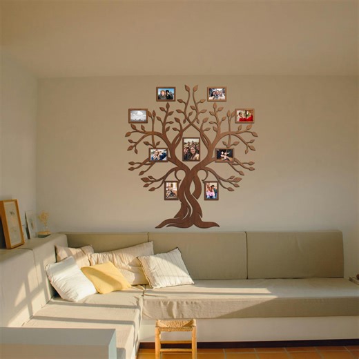 Family Tree Wall Decor, Wooden Family Tree Wall Decor, Family Tree Photo, Family Tree Wall Art, Wood Family Tree, Wood Family Tree Wall Art - Etsy