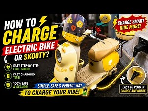 How to Charge an Electric Scooter the RIGHT Way ⚡ Beginner's Guide (Avoid These Mistakes!)