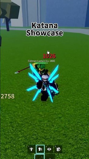 Katana showcase Blox fruits | Katana overview Blox fruits
