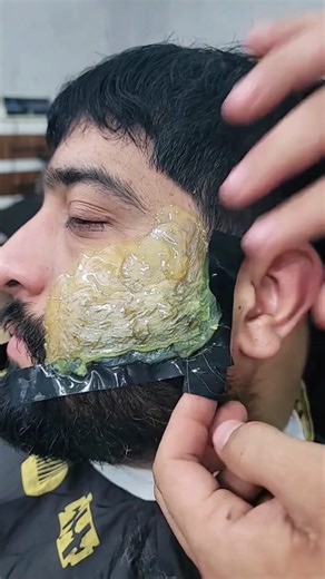 “Wax Your Beard Like This for Perfect Shape 😎 | Beard Style Video #shorts #viral #hairstyle