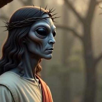 ALIEN JESUS Arrives on 3iAtlas (Christmas Day) — 👽 #alienjesus #shorts