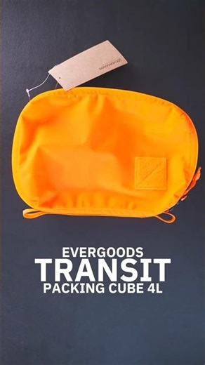 EVERGOODS Transit Packing Cube 4L // Fast Pace Setup