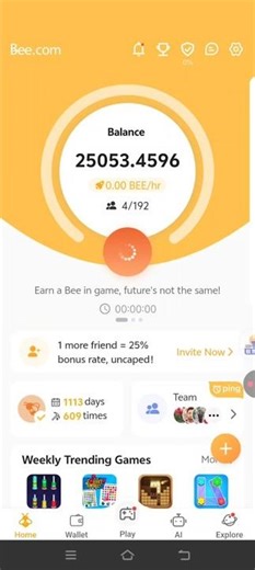 Bee Network Mining 20 #new_airdrop 26 #bee_network