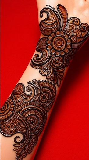 mehndi design for front hand|| mehandi design|| easy mehndi design||