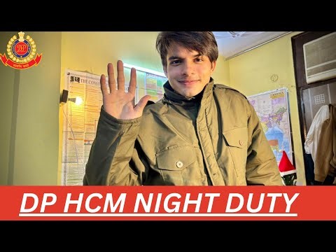 Delhi police HCM night duty//ya bhi krni pdti hai//dekh lo office vala bhi raat ko duty dete hain