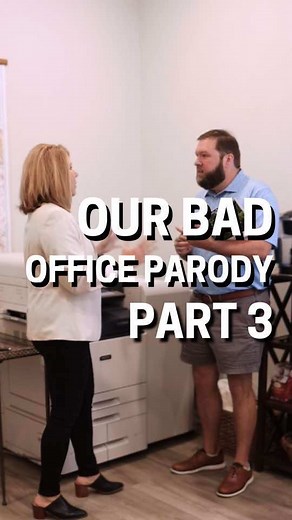Part 3 of our office parody. Featuring fan favorite Lorie 🤩 Disclaimer: all agents are reading from a script and playing a character that is in no way a representation of their actual personalities. Seriously, all our agents are amazing! #fyp #breathingrealtor #pridemoreproperties #mikehege #genz #genzedit #genzemployee #genzeditsmyvideo #breathingguy #gaspingrealtor #genzedits #officeparody #badofficeparody
