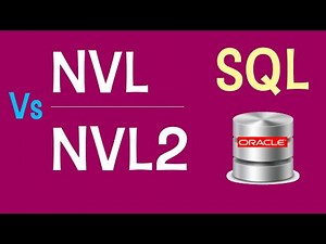 Oracle Sql NVL and NVL2 function - What is the Difference? [SQL tutorial]