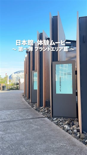 日本館｜Expo2025 大阪・関西万博 | ＼日本館 体験ムービー 第一弾／ 日本館を歩きながら撮影した映像を3回に分けて少しずつお届け！ 第一弾となる今回は「プラントエリア」をご紹介します。 観覧されたことがある方には“もう一度の体験”を、まだの方には“雰囲気のおすそ分け”を。 第二弾もお楽しみに！... | Instagram