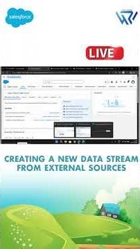 Creating a New Data Stream from External Sources | Salesforce Data Cloud Tutorial