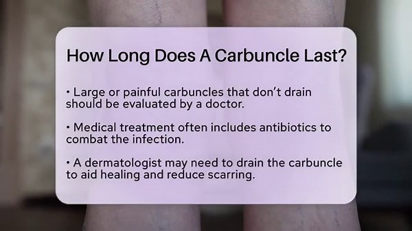 How Long Does A Carbuncle Last? - Skin Savvy Dermatology