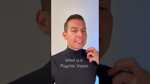 How a psychic vision is experienced and understood