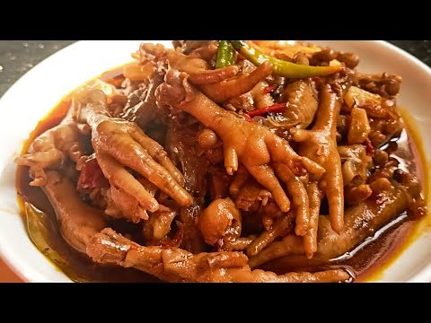 THE SECRET HOW TO MAKE DELICIOUS CHICKEN FEET / EASY COOK CHICKEN FEET