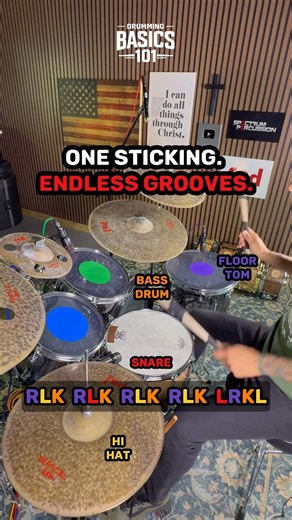 How to Play a Linear Groove 🥁 #drums