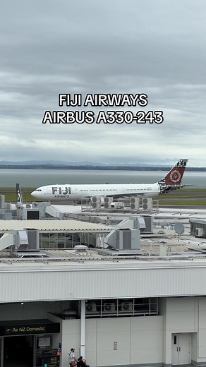 Fiji Airways Airbus A330 Takeoff at Nadi Airport