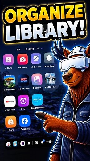 How to Use/Organize/Sort the New UI Library - Meta Quest VR Tips