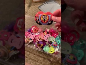 GIRLS PACIFIER COLLECTION!! 🩷💜