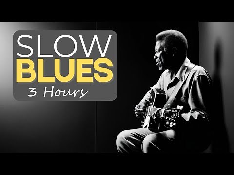 3 Hours: Relaxing Slow Instrumental Blues | Music for Peace & Zen 🎸🌿