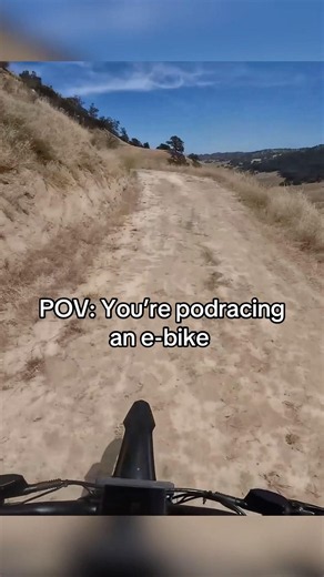POV: You’re Podracing an E-bike