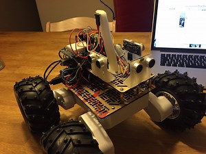 Mapping Rover -- The classic Rover 5 with improved 3D printed axis adaptors | RobotShop Community