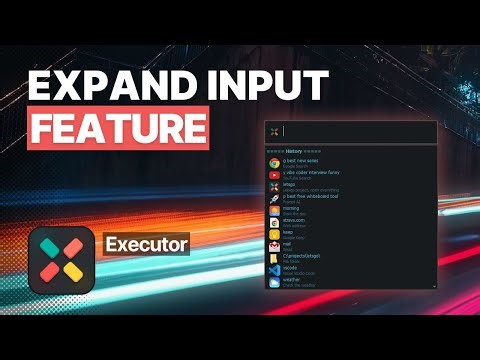 Executor: Expand Input Feature