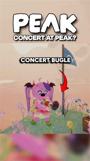 CONCERT BUGLE AT PEAK? bbno$ & ironmouse #shorts #peak #peakgame