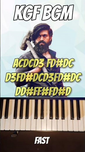 K.G.F: The Ultimate Piano Tutorial (with FREE SHEET MUSIC)