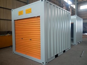 [Hot Item] Qingdao Capacity Storage Roller up Shutter Door Side Open Steel Structure Shipping