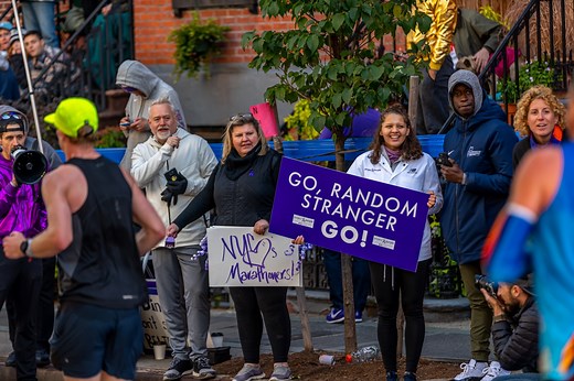 Here are some of the best signs from yesterday’s NYC Marathon