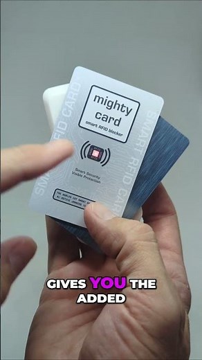 FREE RFID Detector with every Smart RFID Mighty Card