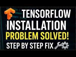 How to Install TensorFlow Without Errors | Easy Fix Explained