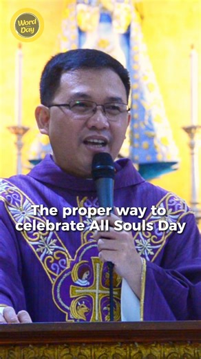 43K views · 2.3K reactions | The proper way to celebrate All Souls Day November 2, 2023 Rev. Fr. Richard P. Lagos, Parish Priest and Rector of the Shrine of the Holy Face of Jesus - Nampicuan, Nueva Ecija #virals #wordoftheday #viralpost #Homilia #gospelmessage #gospel #faithful #gospeltruth #fatherrichard #Gospel #Eucharist #FatherRichardLagos #catholicchurch #GospelinaNutshell | Word of the Day | Facebook