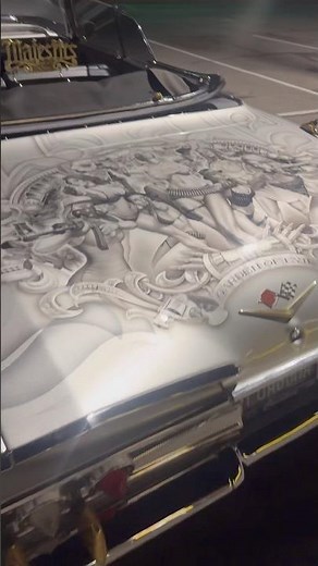 1960 Chevy Impala Convertible! Check it out! 🤩🔥 #lowrider #classiccar #fyp #impala
