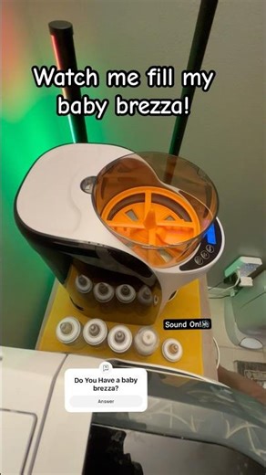 Sound On!🔊 Watch me fill my baby brezza Formula Pro!🍼 Please Subscribe!🫶🏼